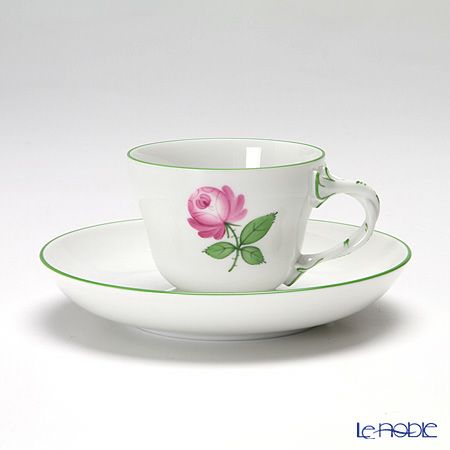 アウガルテン（AUGARTEN） ウィンナーローズ（5089） モカカップ＆ソーサー ロココ（070）