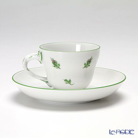 アウガルテン（AUGARTEN） ウィンナーローズ（5089） モカカップ＆ソーサー ロココ（070）