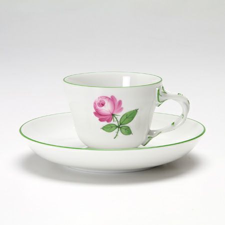 アウガルテン（AUGARTEN） ウィンナーローズ（5089） モカカップ＆ソーサー ロココ（070）