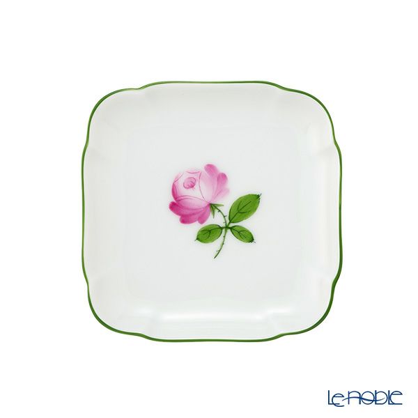 アウガルテン（AUGARTEN） ウィンナーローズ（5089） スクエアディッシュ 9×9cm（110）