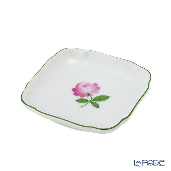 アウガルテン（AUGARTEN） ウィンナーローズ（5089） スクエアディッシュ 9×9cm（110）