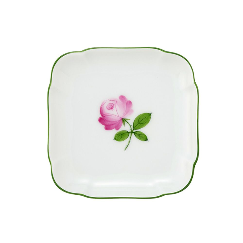 アウガルテン（AUGARTEN） ウィンナーローズ（5089） スクエアディッシュ 9×9cm（110）