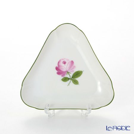 アウガルテン（AUGARTEN） ウィンナーローズ（5089） トライアングルディッシュ 10.4cm