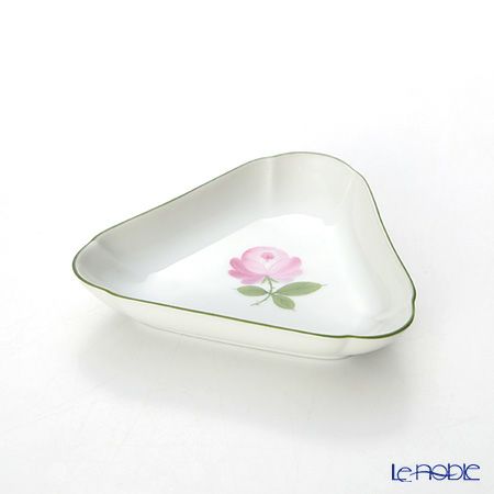 アウガルテン（AUGARTEN） ウィンナーローズ（5089） トライアングルディッシュ 10.4cm