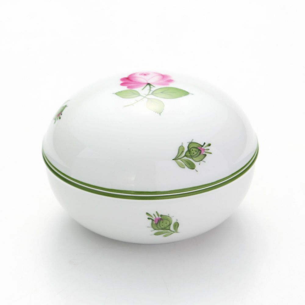 アウガルテン（AUGARTEN） ウィンナーローズ（5089） ジュエリーボックス 9.5cm（509）