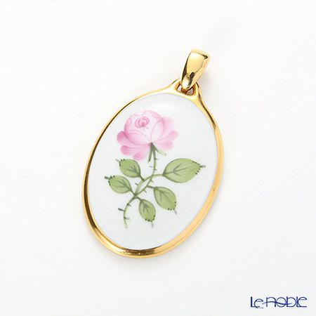 アウガルテン（AUGARTEN） ウィンナーローズ（5089） ペンダント（金縁）（753）