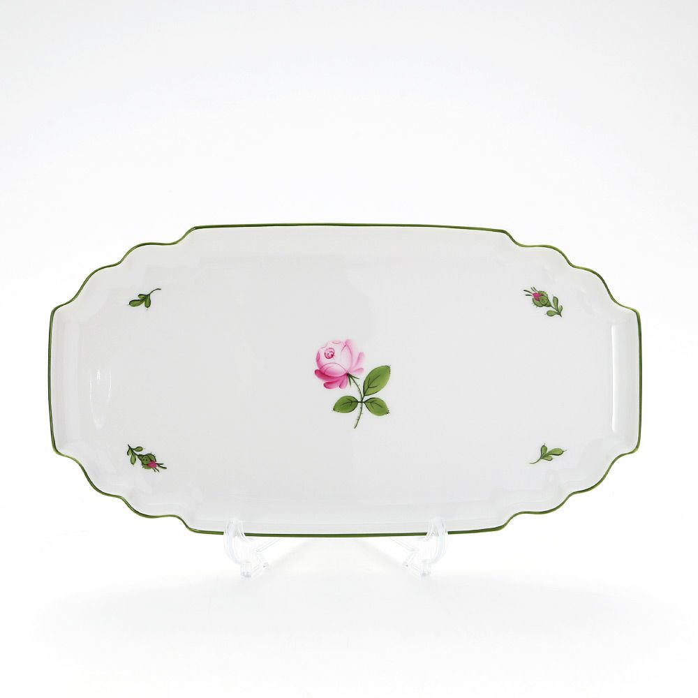 アウガルテン（AUGARTEN） ウィンナーローズ（5089） サンドイッチトレイ 25×14cm（746）