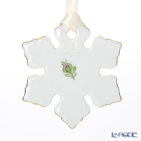 アウガルテン（AUGARTEN） クリスマスコレクション スノークリスタル ウィンナーローズ