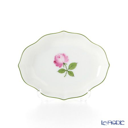 アウガルテン（AUGARTEN） ウィンナーローズ（5089） オーバルディッシュ 12×9.5cm（070）