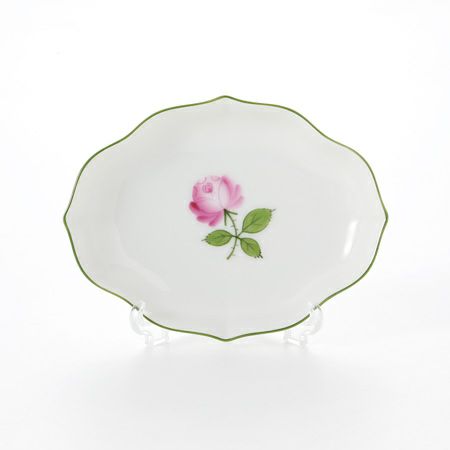 アウガルテン（AUGARTEN） ウィンナーローズ（5089） オーバルディッシュ 12×9.5cm（070）