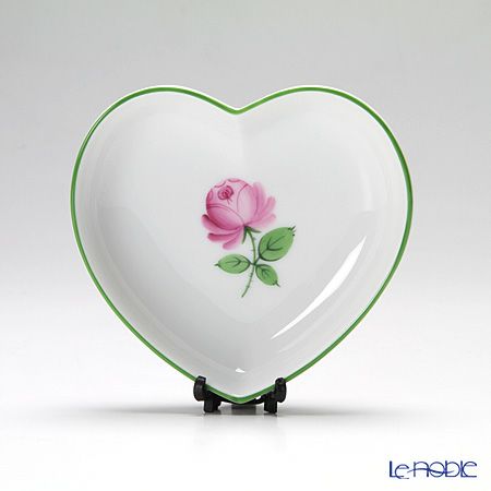 アウガルテン（AUGARTEN） ウィンナーローズ（5089） ハートディッシュ 10cm（862）