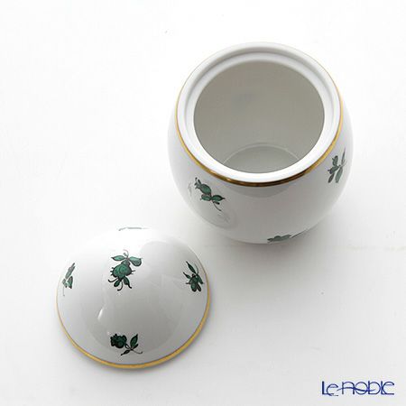 アウガルテン（AUGARTEN） グリーンスキャタードフラワー（5092） エッグボックススタンド 8cm（606）