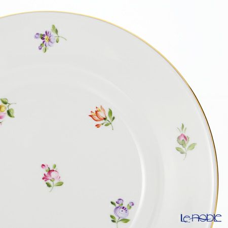 アウガルテン（AUGARTEN） スキャタードフラワー（5096） プレート 20cm（001シューベルトシェイプ）