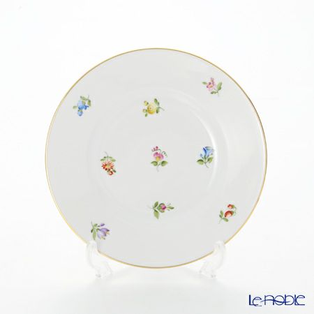 アウガルテン（AUGARTEN） スキャタードフラワー（5096） BBプレート 16cm（001シューベルトシェイプ）