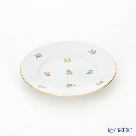 アウガルテン（AUGARTEN） スキャタードフラワー（5096） BBプレート 16cm（001シューベルトシェイプ）