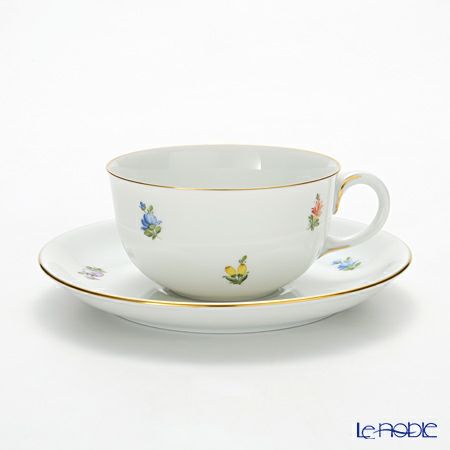 アウガルテン（AUGARTEN） スキャタードフラワー（5096） ティーカップ＆ソーサー（S） 200ml（001）