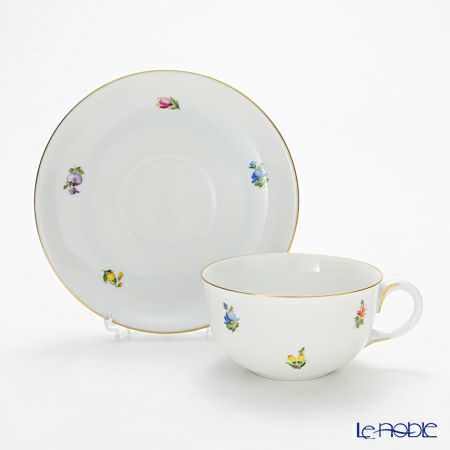 アウガルテン（AUGARTEN） スキャタードフラワー（5096） ティーカップ＆ソーサー（S） 200ml（001）