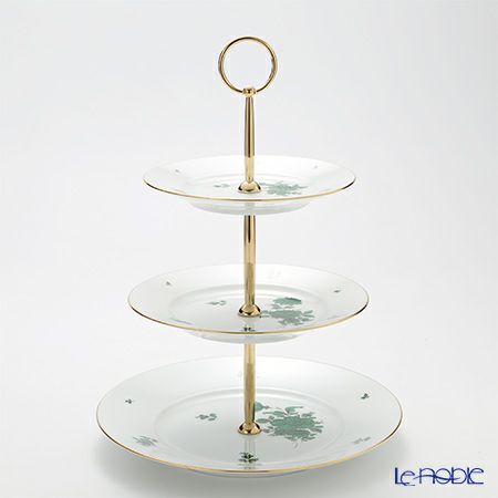 アウガルテン（AUGARTEN） マリアテレジア（5098） 3段ケーキプレート 33cm（001）