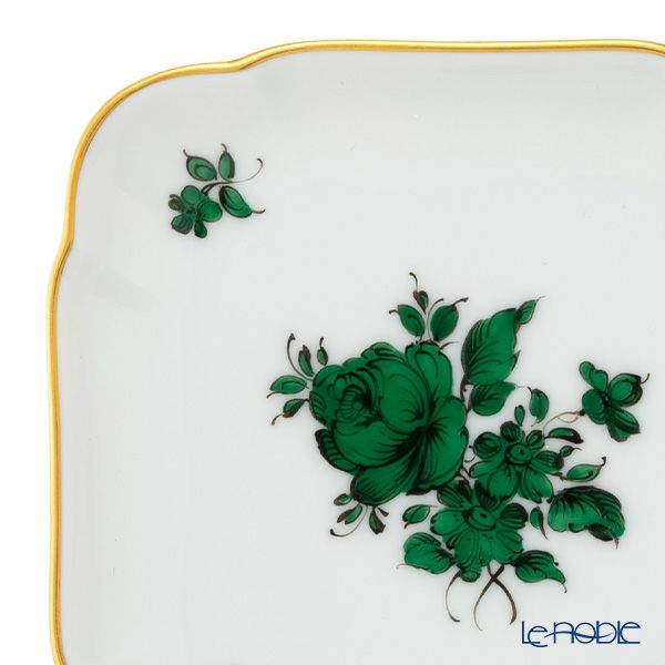 アウガルテン（AUGARTEN） マリアテレジア（5098A）バラ スクエアディッシュ 9×9cm（110）