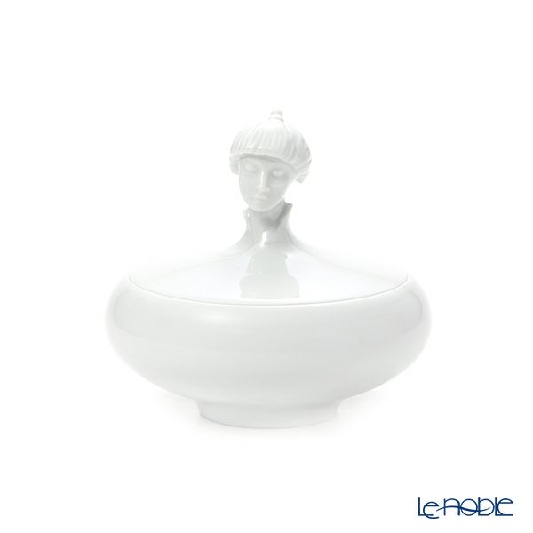 アウガルテン（AUGARTEN） オリエントホワイト（1000） シュガーポット 300ml（020）