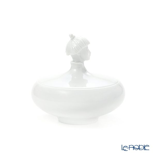 アウガルテン（AUGARTEN） オリエントホワイト（1000） シュガーポット 300ml（020）