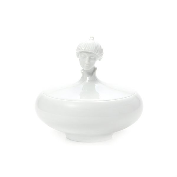 アウガルテン（AUGARTEN） オリエントホワイト（1000） シュガーポット 300ml（020）