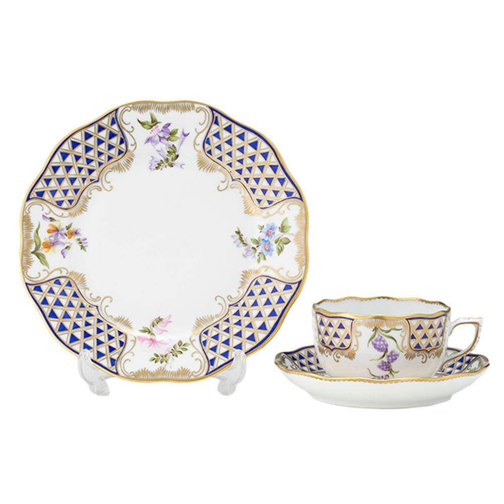 ヘレンド ブルーダイヤモンド MTFC トリオセット