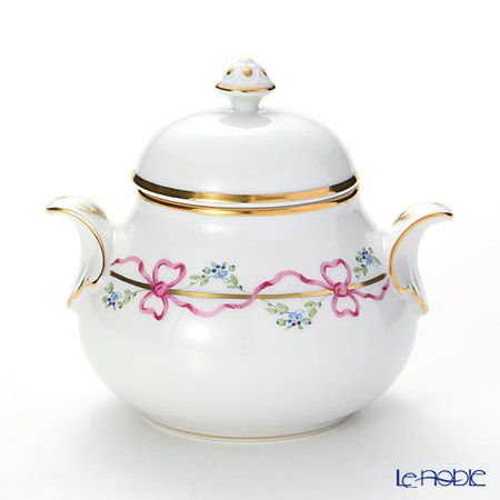 アウガルテン（AUGARTEN） ビーダーマイヤー リボン（6793） シュガー（L） 0.3L（001）