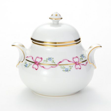 アウガルテン（AUGARTEN） ビーダーマイヤー リボン（6793） シュガー（L） 0.3L（001）