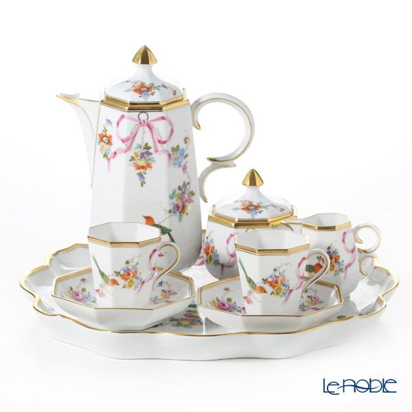 ヘレンド 地中海の庭 ティーセット