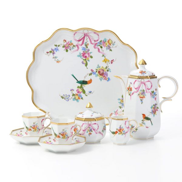 ヘレンド 地中海の庭 ティーセット