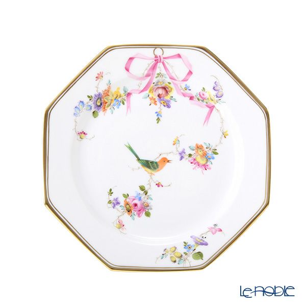 ヘレンド 地中海の庭 ティーセット オクタゴナル 2人用