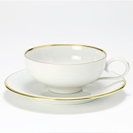 アウガルテン（AUGARTEN） エナゴールドリム（5625） ティーカップ＆ソーサー 200ml（021）