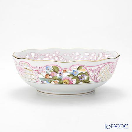 ヘレンド 地中海の庭 JM 07463-0-00 透かしボウル 20cm