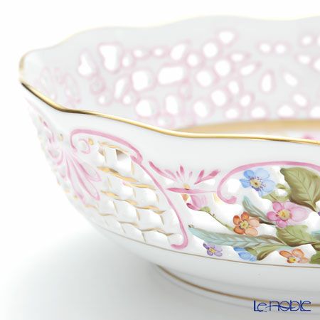 ヘレンド 地中海の庭 JM 07463-0-00 透かしボウル 20cm