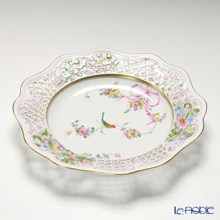 ヘレンド 地中海の庭 JM 08406-0-50 プレート（オープンワーク） 25.8cm