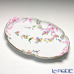 ヘレンド 地中海の庭 JM 20400-0-00／20400 パーティートレイ 38cm