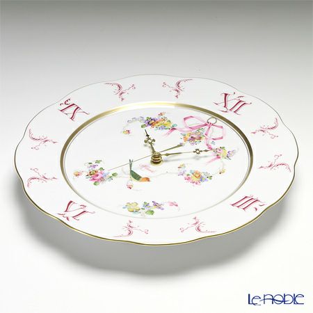 ヘレンド 地中海の庭 JM 000527-0-47 ウォールクロック 28.5cm