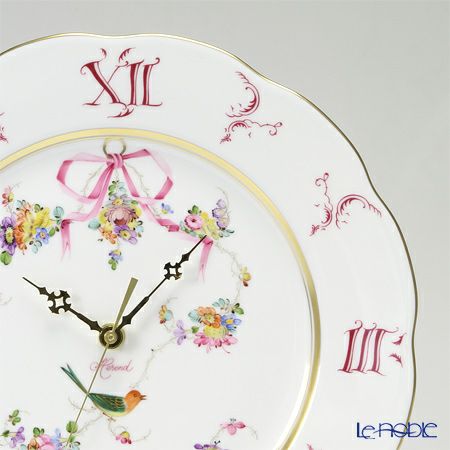 ヘレンド 地中海の庭 JM 000527-0-47 ウォールクロック 28.5cm