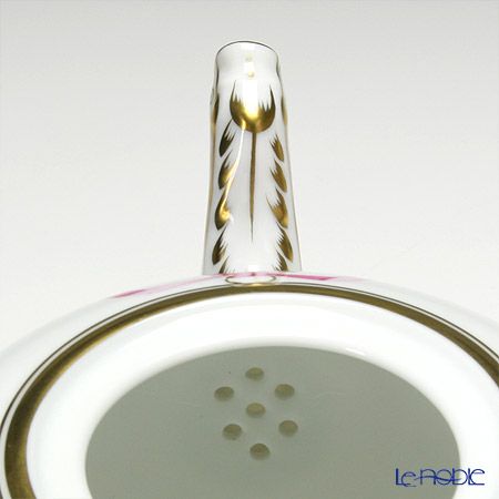 ヘレンド 地中海の庭 JM 20606-0-09／20604 ティーポット（ローズ） 800ml