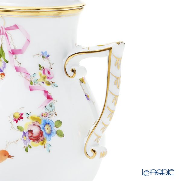 ヘレンド 地中海の庭 JM モカポット（ローズ） 400ml 20615-0-09