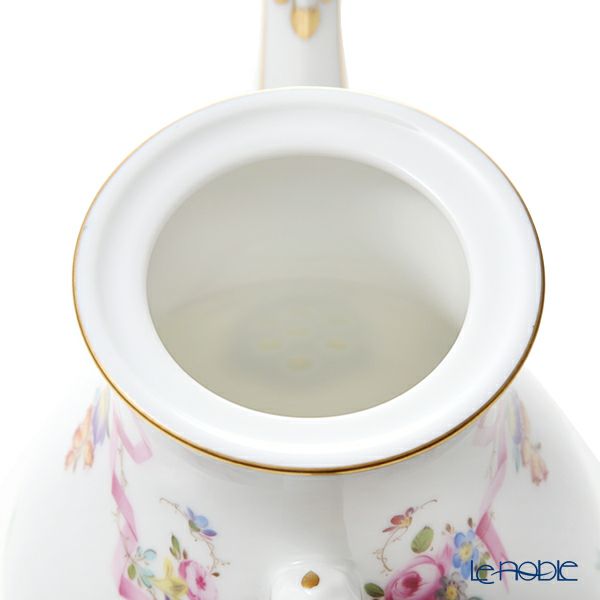 ヘレンド 地中海の庭 JM モカポット（ローズ） 400ml 20615-0-09