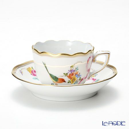 ヘレンド 地中海の庭 JM 20711-0-00 モカカップ＆ソーサー