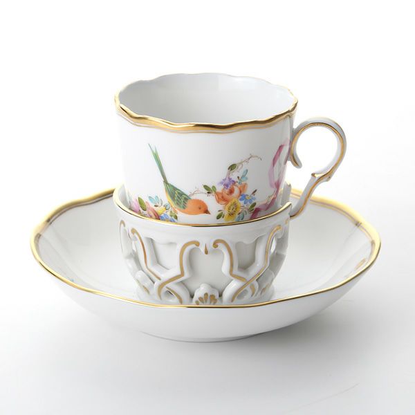 ヘレンド 地中海の庭 JM 20713-0-00 チョコレートカップ＆ソーサー