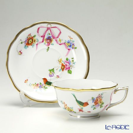 ヘレンド 地中海の庭 JM 20734-0-00 ティーカップ＆ソーサー（ロウ）