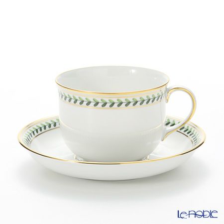 アウガルテン（AUGARTEN） ウィンナーリーフエッジ（5343） コーヒーカップ＆ソーサー 200ml（001）