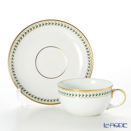 アウガルテン（AUGARTEN） ウィンナーリーフエッジ（5343） ティーカップ＆ソーサー（S） 200ml（001）