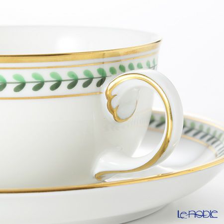 アウガルテン（AUGARTEN） ウィンナーリーフエッジ（5343） ティーカップ＆ソーサー（S） 200ml（001）