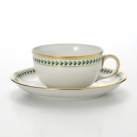 アウガルテン（AUGARTEN） ウィンナーリーフエッジ（5343） ティーカップ＆ソーサー（S） 200ml（001）