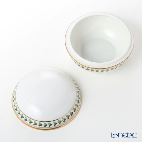 アウガルテン（AUGARTEN） ウィンナーリーフエッジ（5343） ジュエリーボックス 8cm （509）